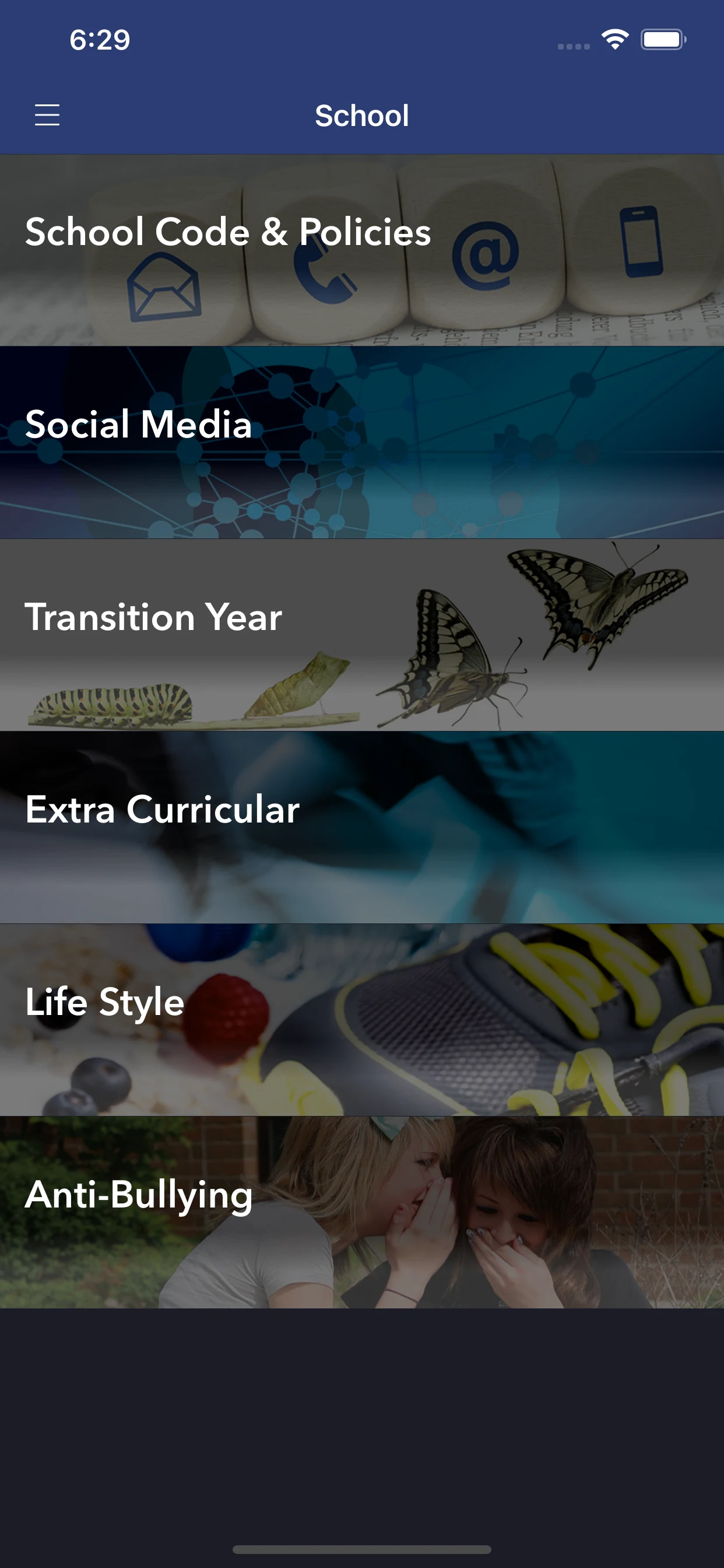 Sacred Heart School Westport screenshot